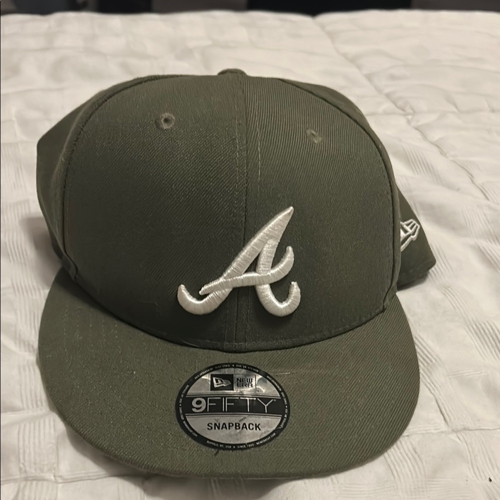 New Era Olive Green Snapback Hat